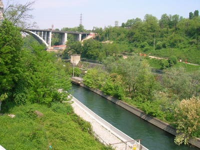 ponte autostradale di Trezzo d'Adda